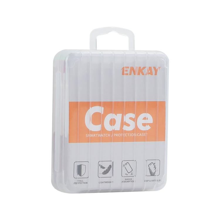 ENKAY Hat-Prince Full Coverage Tempered Glass Film Integrated PC Watch Case