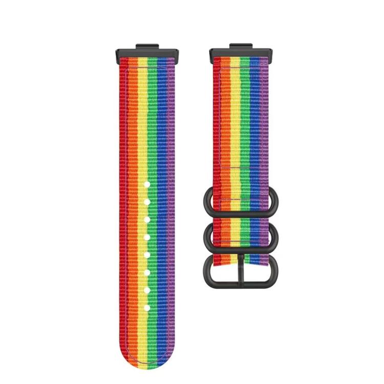Canvas Ring Buckle Nylon Watch Band