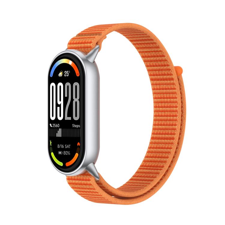 Integrated Nylon Loop Hook And Loop Fastener Watch Band