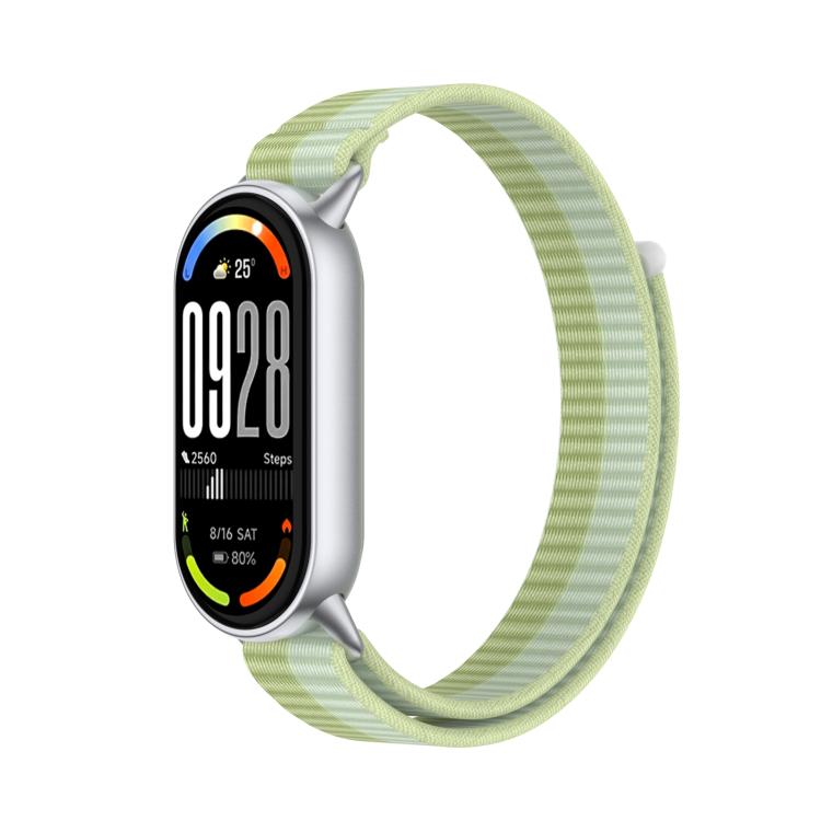 Integrated Nylon Loop Hook And Loop Fastener Watch Band