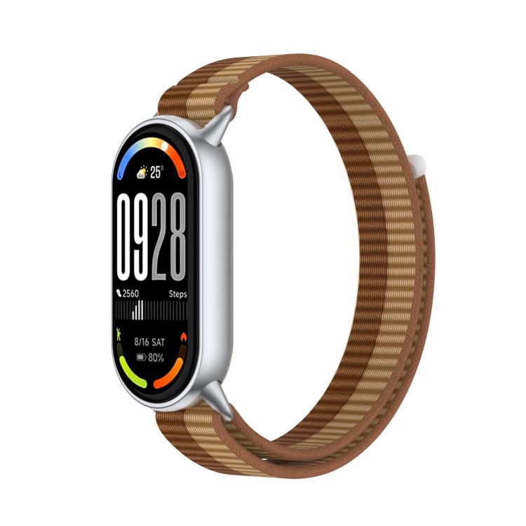 Integrated Nylon Loop Hook And Loop Fastener Watch Band