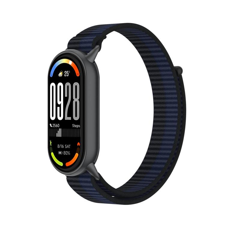 Integrated Nylon Loop Hook And Loop Fastener Watch Band