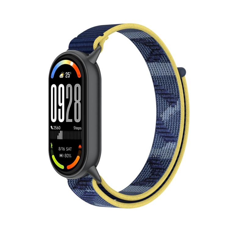 Integrated Nylon Loop Hook And Loop Fastener Watch Band
