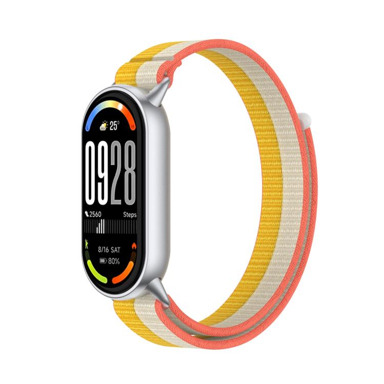 Integrated Nylon Loop Hook And Loop Fastener Watch Band