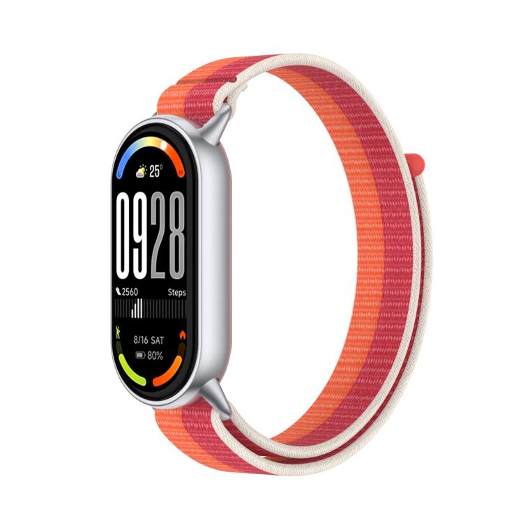 Integrated Nylon Loop Hook And Loop Fastener Watch Band