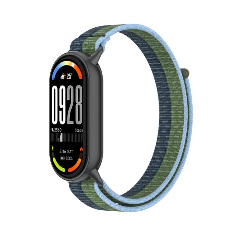 Integrated Nylon Loop Hook And Loop Fastener Watch Band