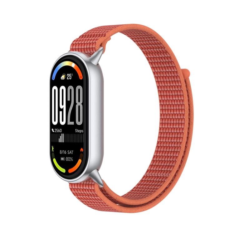 Integrated Nylon Loop Hook And Loop Fastener Watch Band