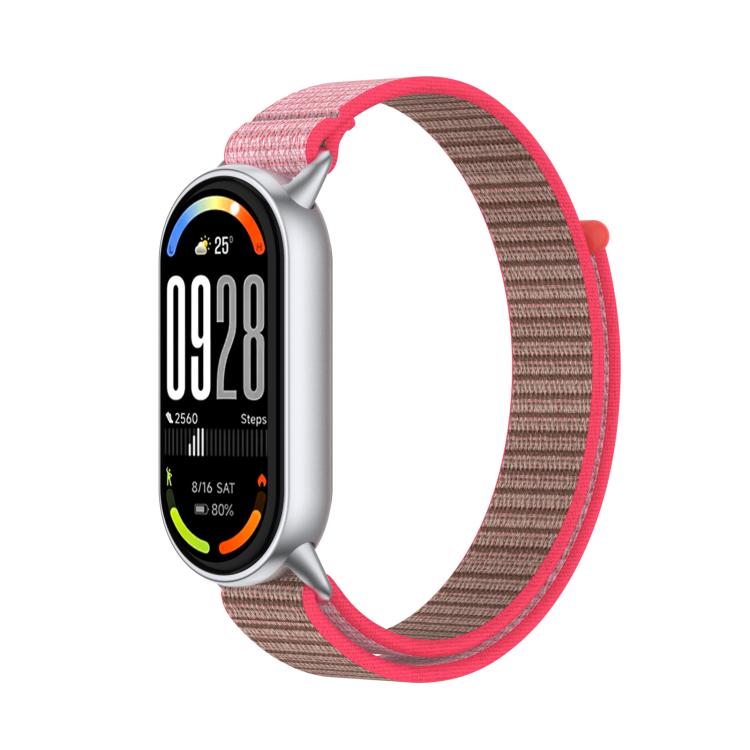 Integrated Nylon Loop Hook And Loop Fastener Watch Band