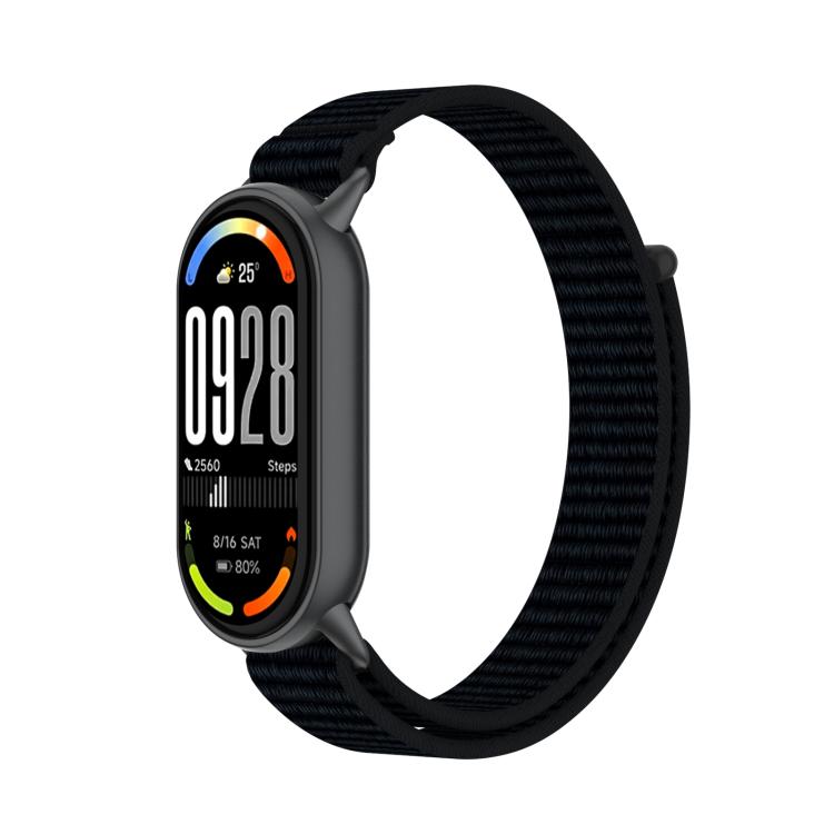 Integrated Nylon Loop Hook And Loop Fastener Watch Band