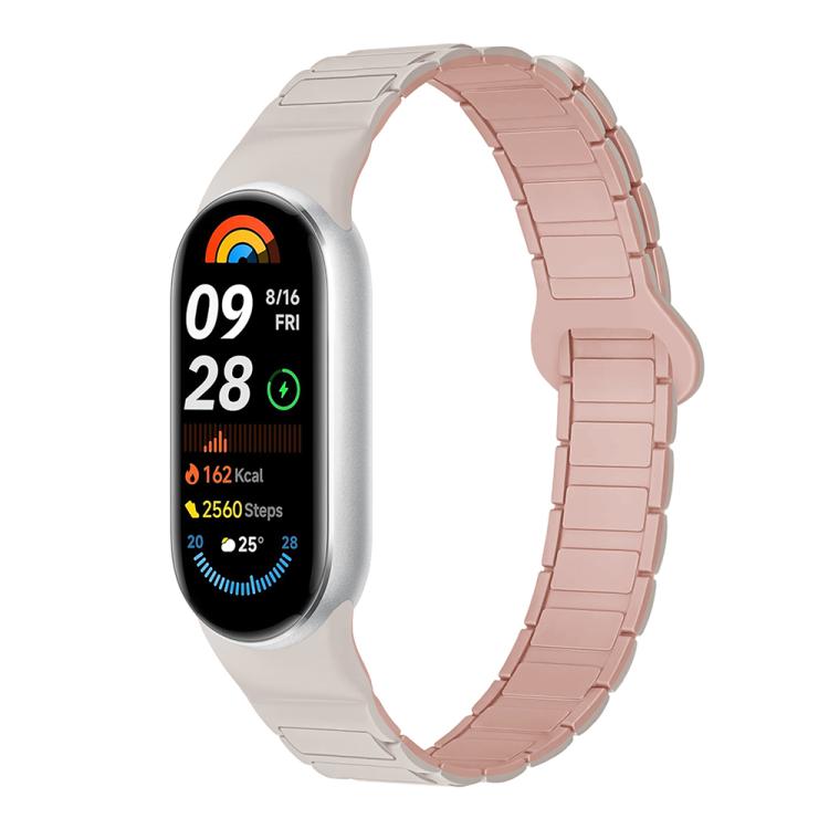 Tri-beads Magnetic Silicone Watch Band