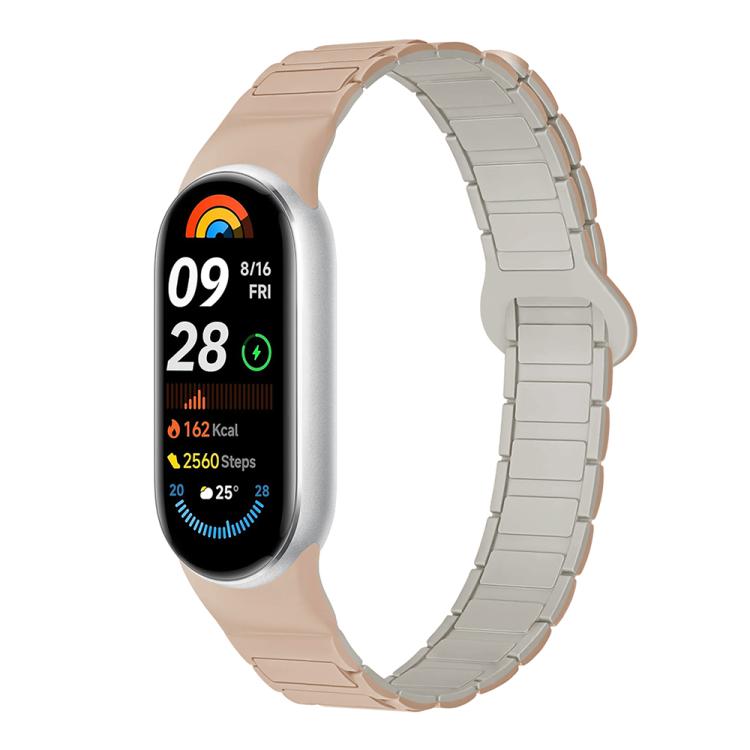 Tri-beads Magnetic Silicone Watch Band