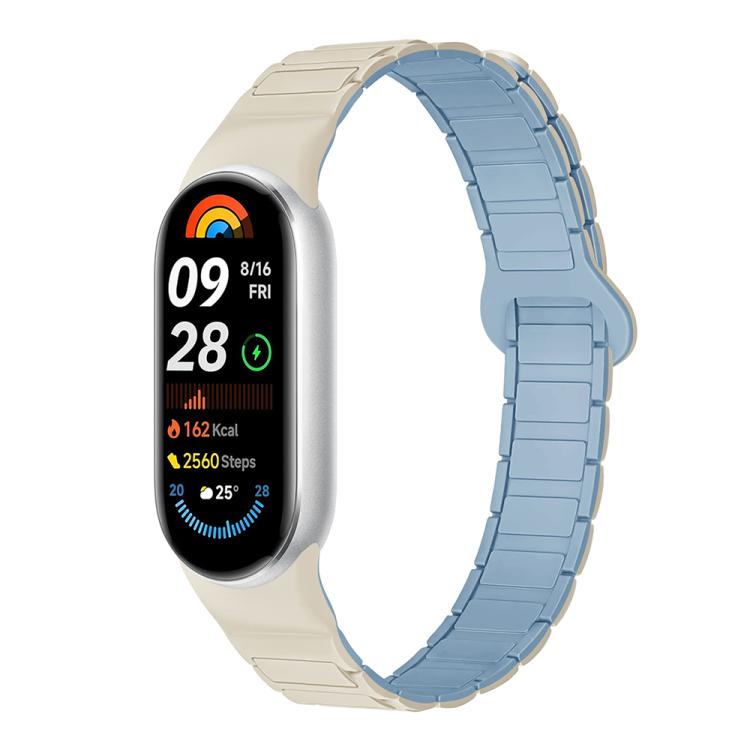 Tri-beads Magnetic Silicone Watch Band