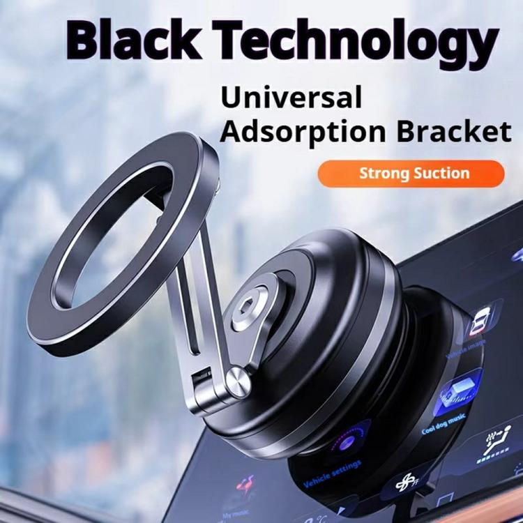 X64 Car Phone Mount Foldable Magnetic Electric Vacuum Suction Smartphones Bracket, X64