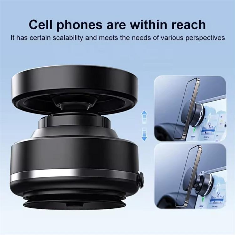X95 Car Dashboard Windshield Navigation Bracket Magnetic Vacuum Suction Cup Phone Mount, X95