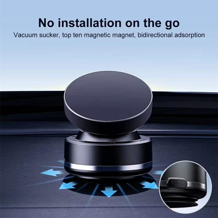 X95 Car Dashboard Windshield Navigation Bracket Magnetic Vacuum Suction Cup Phone Mount, X95