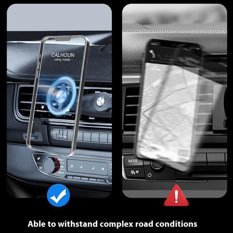 C243C Vehicle Air Vent Cellphone Navigation Bracket Rotating Magnetic Car Phone Holder