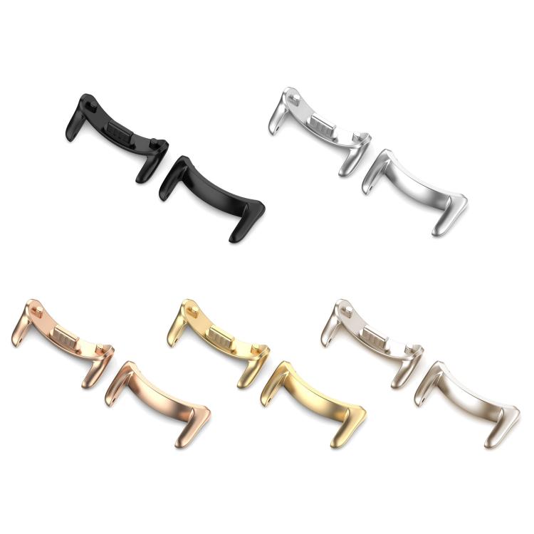 1 Pair 14mm Stainless Steel Metal Tip Link Bracelet Connectors
