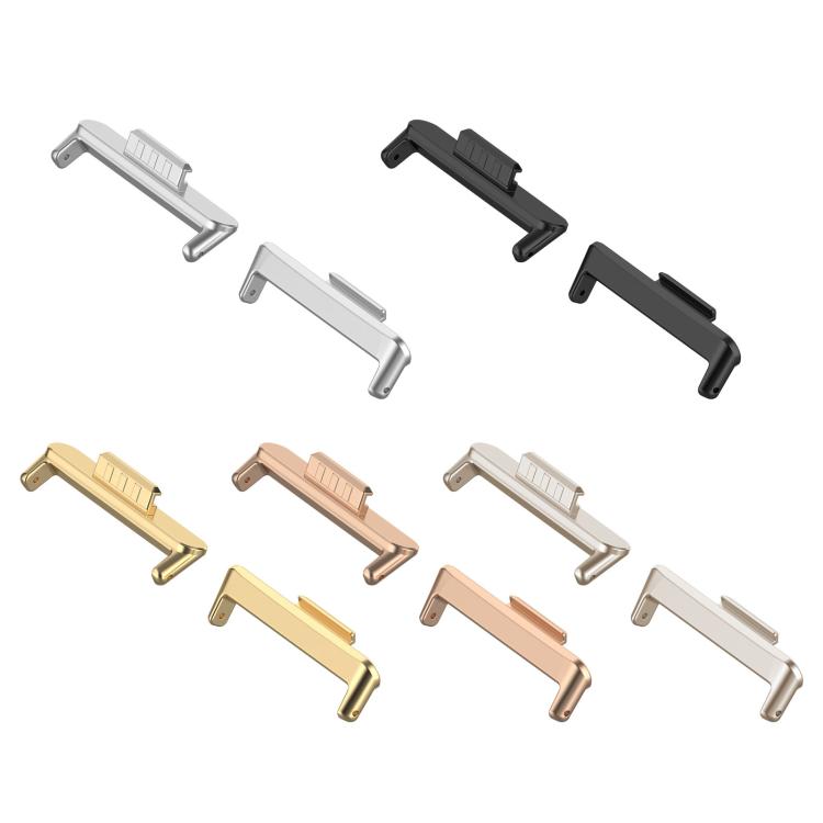 1 Pair 20mm Stainless Steel Metal Tip Link Bracelet Connectors