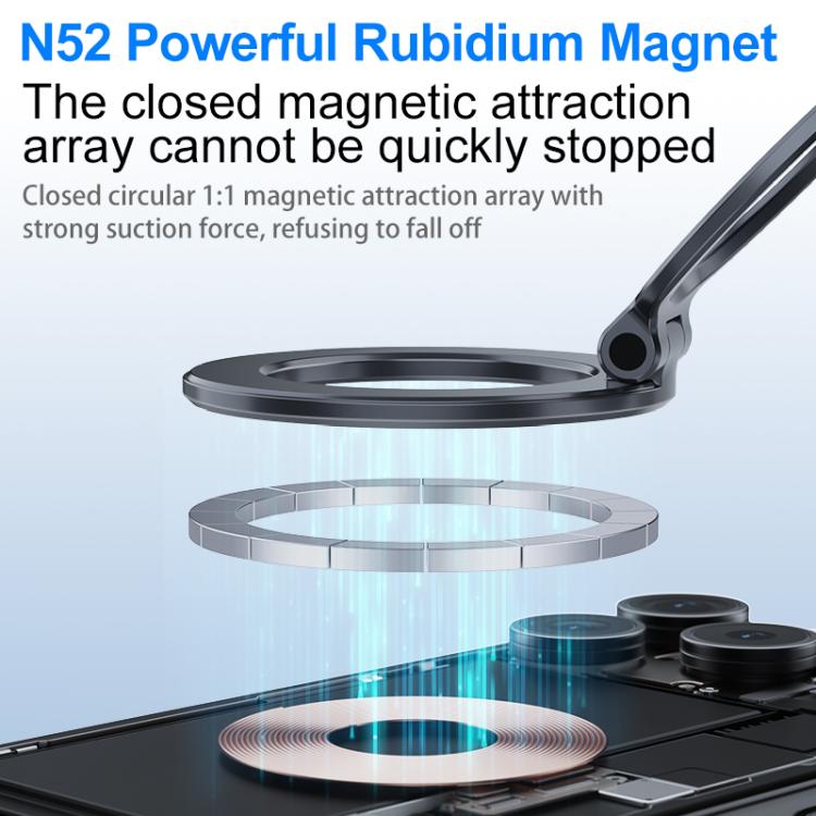 M11 Magnetic Mount Suction Cup Stand Navigation Foldable Car Dashboard Phone Holder