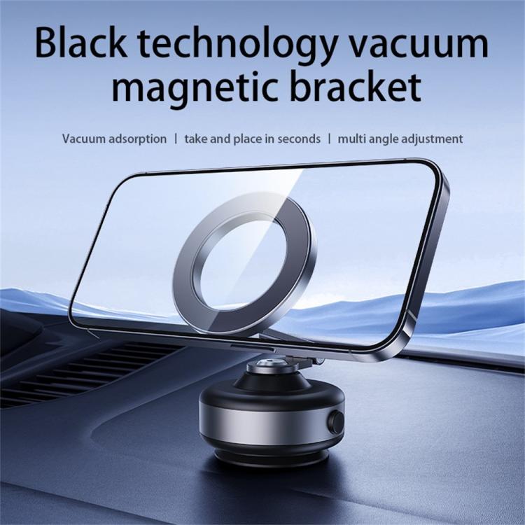 X94 360 Degree Rotating Foldable Electric Vacuum Suction Cup Car Phone Holder, X94 (Black), X94 (Grey)