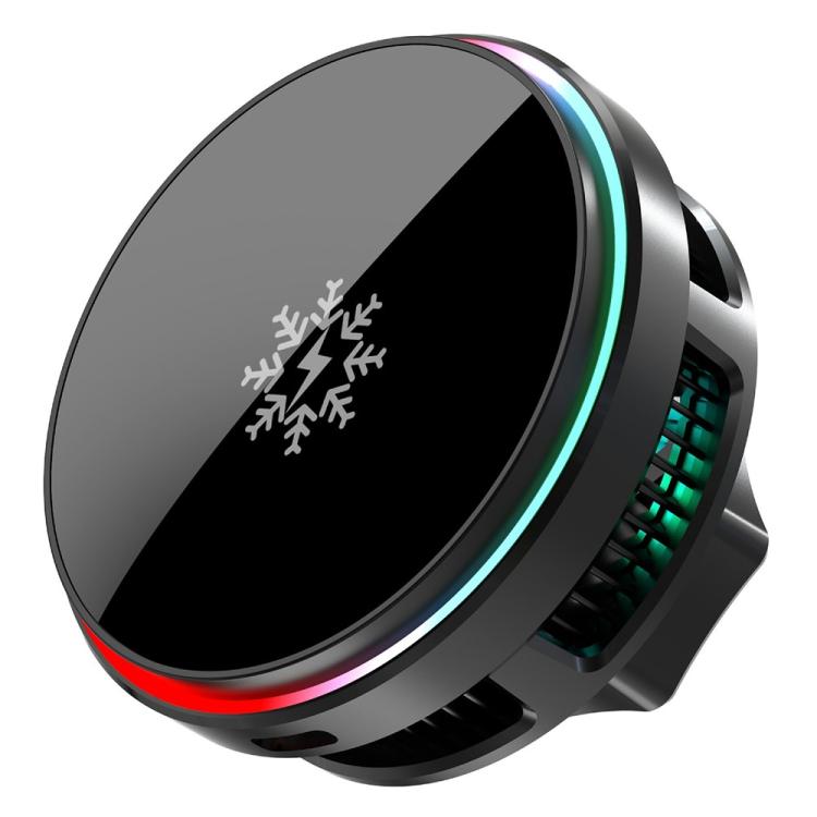 S32 Fast Charging Car Phone Holder 15W Semiconductor Cooling Magnetic Car Wireless Charger, S32