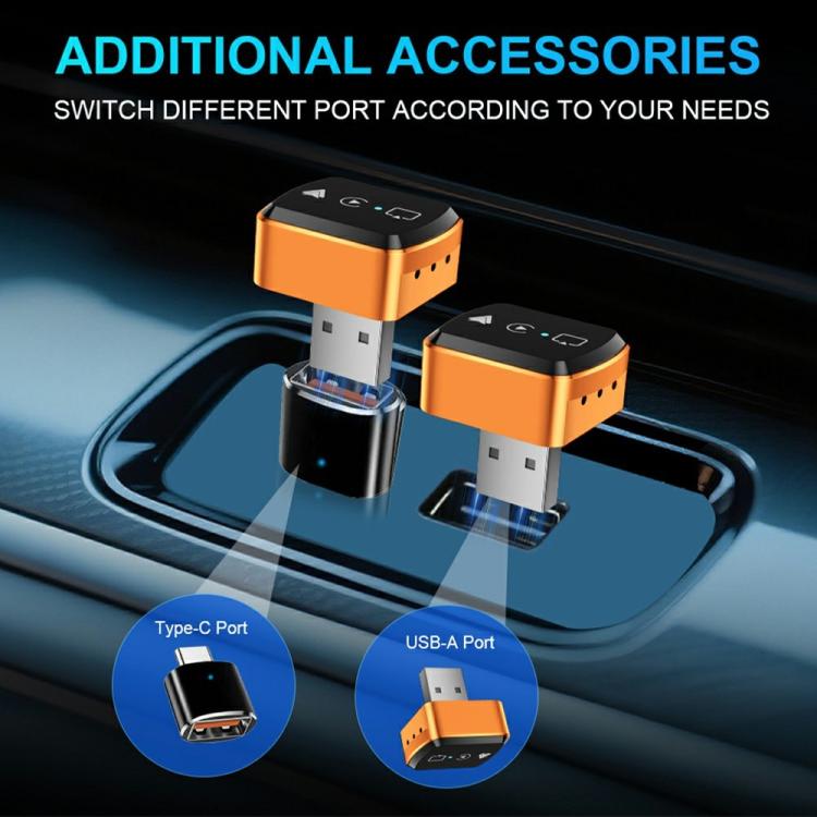 M71 Auto Wired to Wireless Converter 4 in 1 Smart Screen Mirroring Adapter AirPlay / Miracast, M71