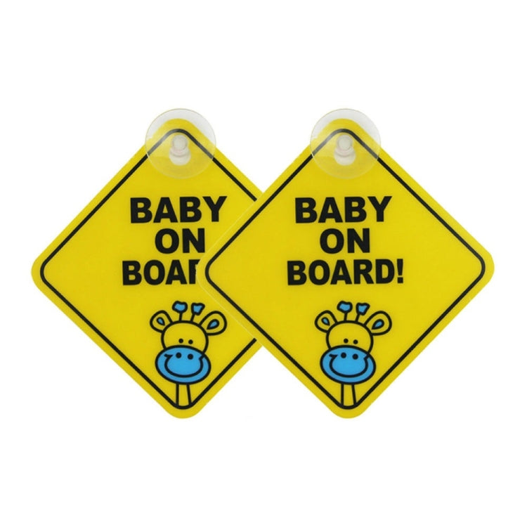 20 PCS Car Sticker BABY ON BOARD Warning Safty Sign Vinyl Decal, Style 1, Style 2