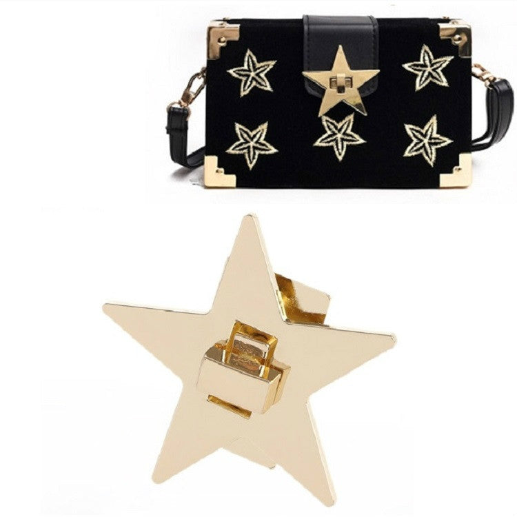 Metal Lock Luggage Hardware Accessories Star Lock, Star Lock