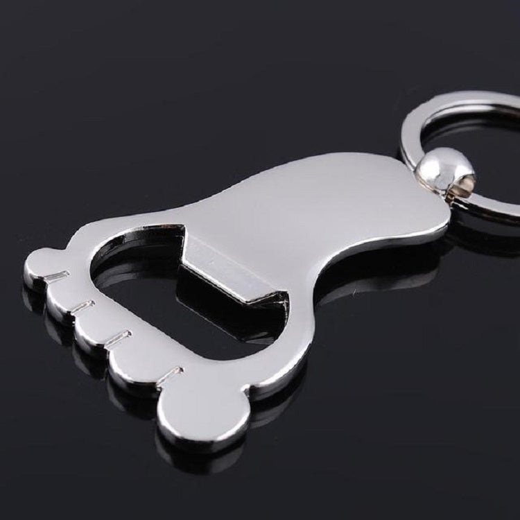 Personality Creative Male and Female Metal Keychain Bottle Opener, Bottle Opener Shape