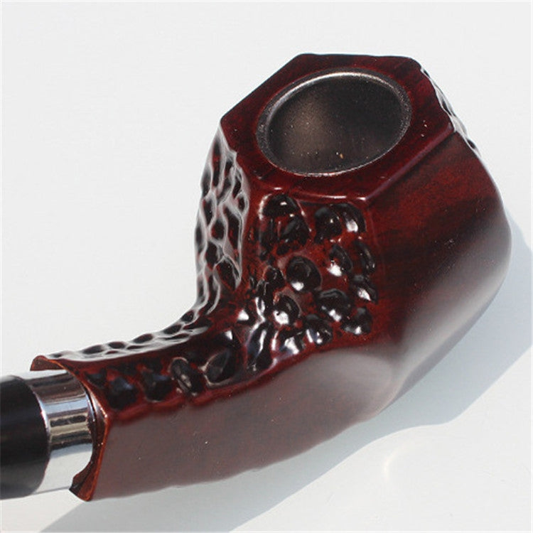 Bakelite Resin Pipe Iron Pot Dry Pipe Men Portable Filter Curved Pipe, Curved Pipe