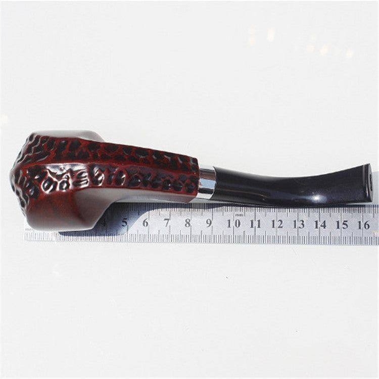 Bakelite Resin Pipe Iron Pot Dry Pipe Men Portable Filter Curved Pipe, Curved Pipe