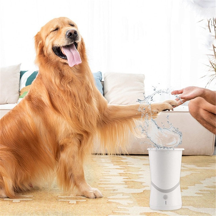 HS-XJB01 USB Rechargeable Pet Automatic Electric Dog Foot Washing Cup, HS-XJB01 Dog Foot Washing Cup