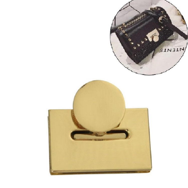 Luggage Hardware Accessories Zinc Alloy Square Female Bag Lock, Square Female Bag Lock