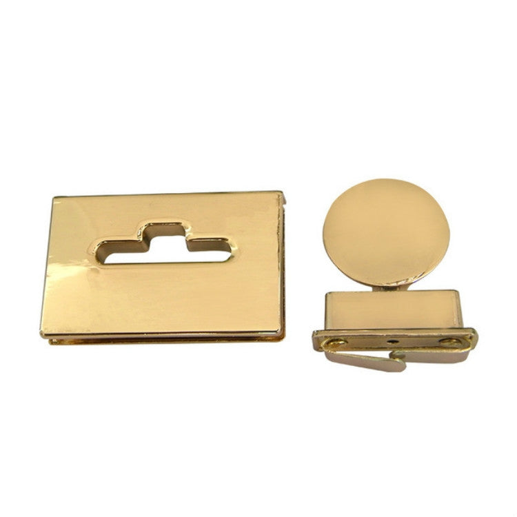 Luggage Hardware Accessories Zinc Alloy Square Female Bag Lock, Square Female Bag Lock