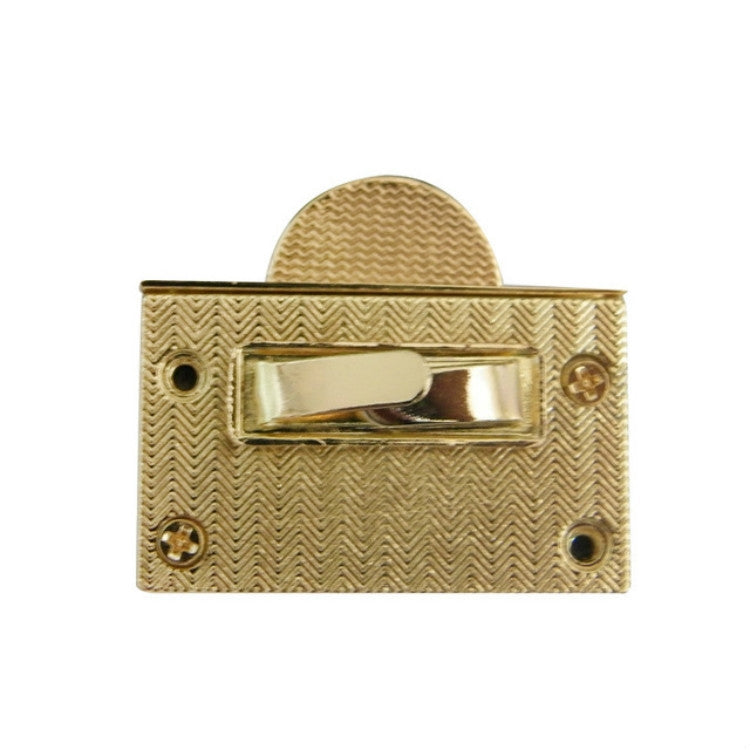 Luggage Hardware Accessories Zinc Alloy Square Female Bag Lock, Square Female Bag Lock
