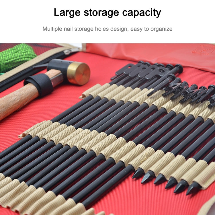Outdoor Camp Nail Storage Bag Portable Simple Portable Tool Kit Tent Nail Storage Bag