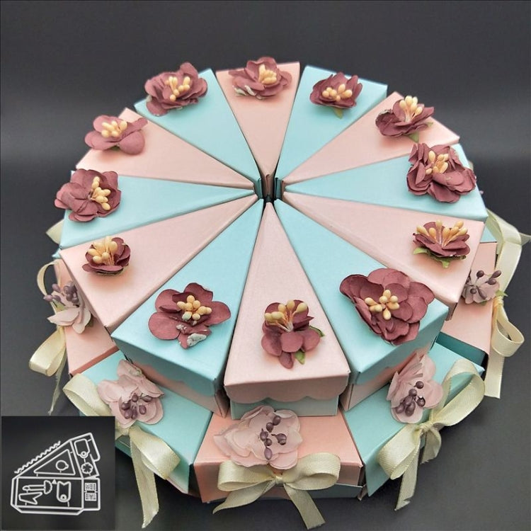 DIY Cake Box Decorative Knife Mold For Clip Art Embossed Decorative Crafts, Cake Box Shape