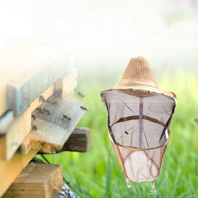 Breathable Thicken Network Beekeeping Protective Cap, Beekeeping Protective Cap