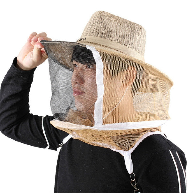 Breathable Thicken Network Beekeeping Protective Cap, Beekeeping Protective Cap