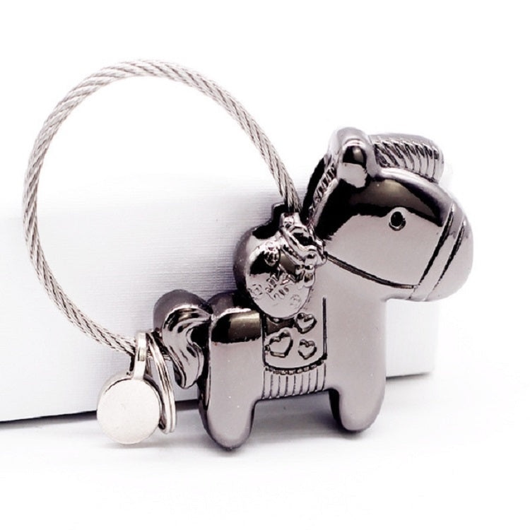 Couple Keychain with Magnet Creative Metal Small Gift Car Bag Pendant