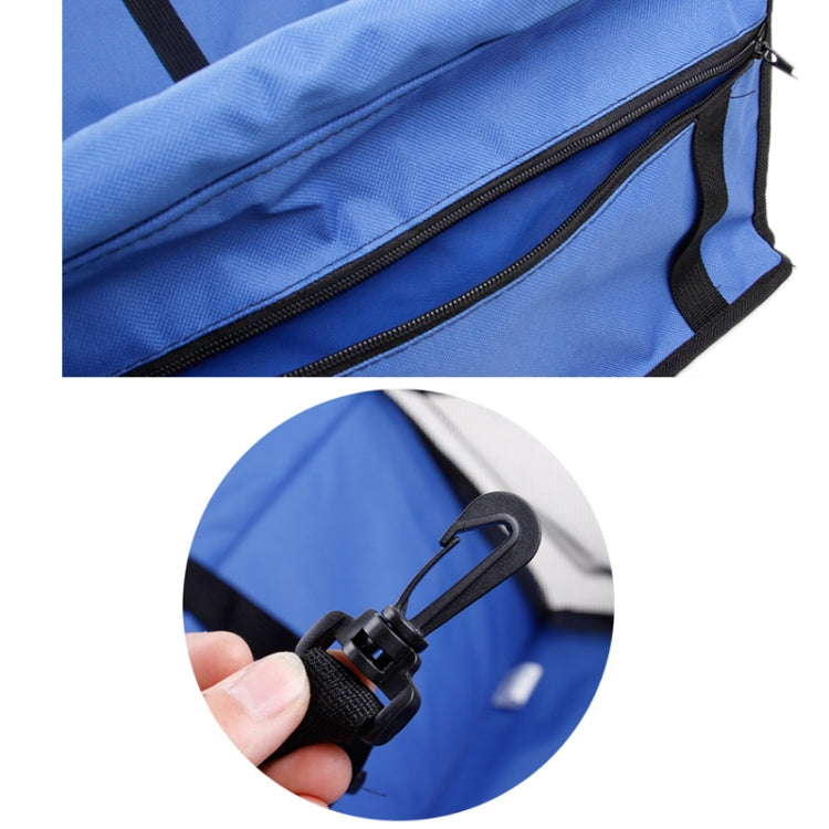 In Car Double-Layer Mesh Thickening Waterproof Pet Bag, Red, Black, Grey, Pink, Blue