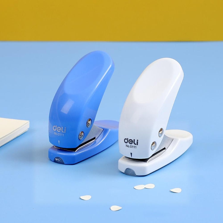 Deli Mini Small Hole Punch Single Circular Hole Punch Machine Manual Hole Punch, Size: 6x5.5cm, Random Color Delivery, Manual Hole Punch