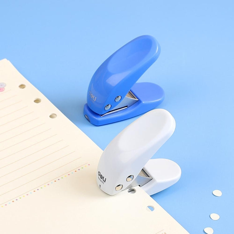 Deli Mini Small Hole Punch Single Circular Hole Punch Machine Manual Hole Punch, Size: 6x5.5cm, Random Color Delivery, Manual Hole Punch