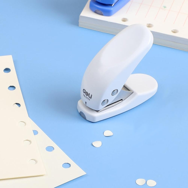 Deli Mini Small Hole Punch Single Circular Hole Punch Machine Manual Hole Punch, Size: 6x5.5cm, Random Color Delivery, Manual Hole Punch