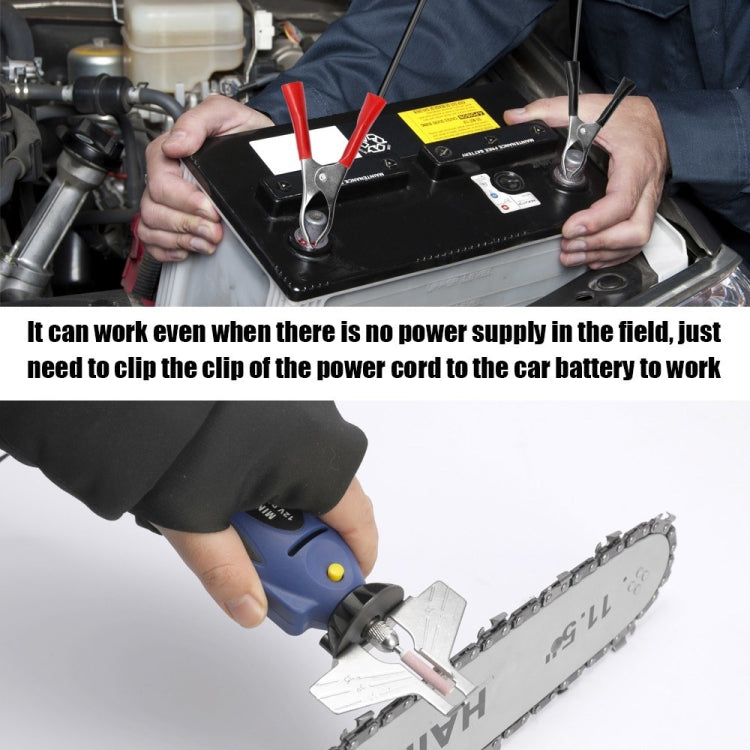 12V Disassembly-free Mini Electric Mill Chain Electric Mill, 12V Disassembly-free