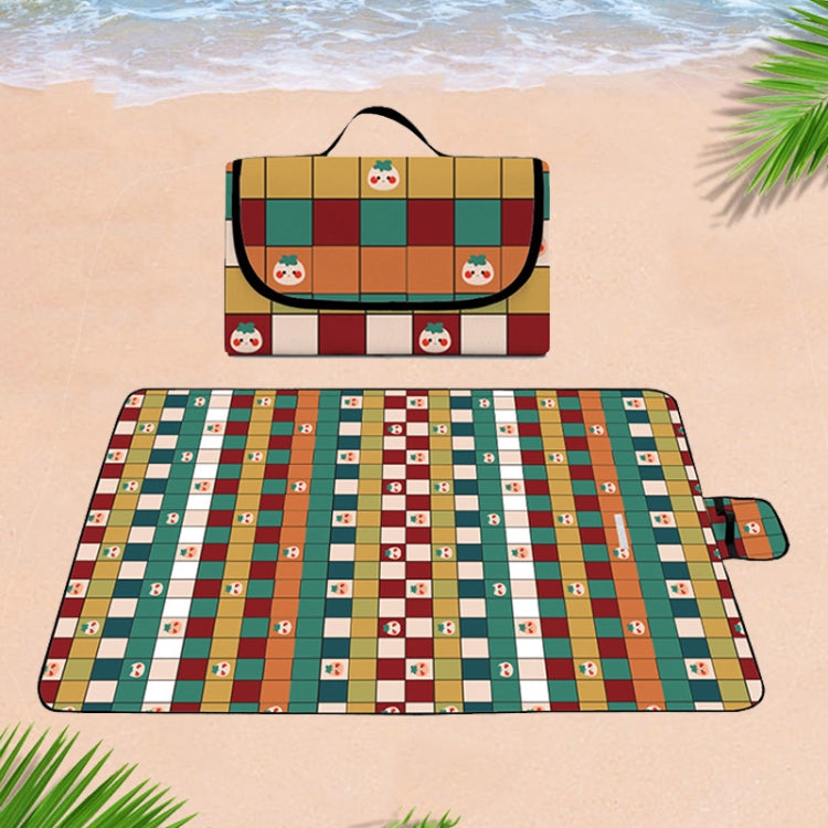 Outdoor Thickened Moisture-proof Waterproof Portable Camping Mat, Y008(2x2m)