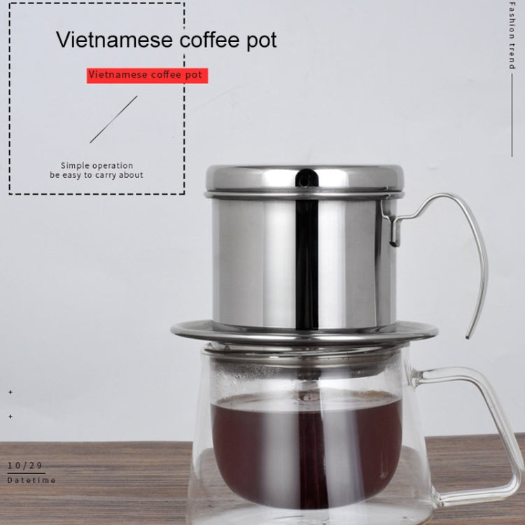 Stainless Steel Filter-free Paper Coffee Filter Pot, Coffee Filter Pot
