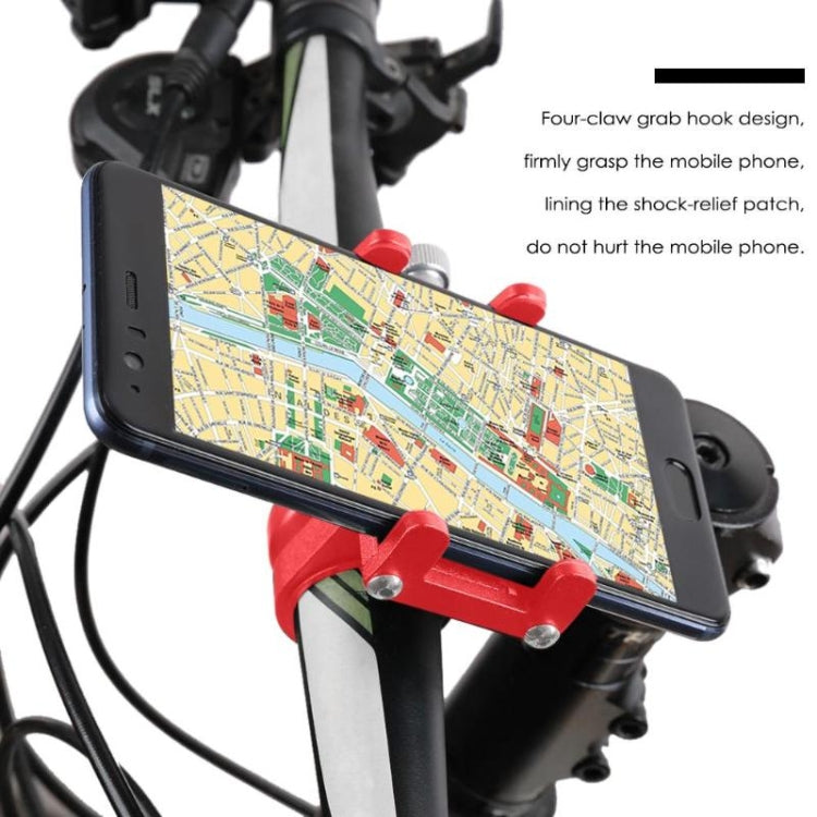 Battery Electric Vehicle Motorcycle Bicycle Riding Navigation Aluminum Alloy Mobile Phone Bracket