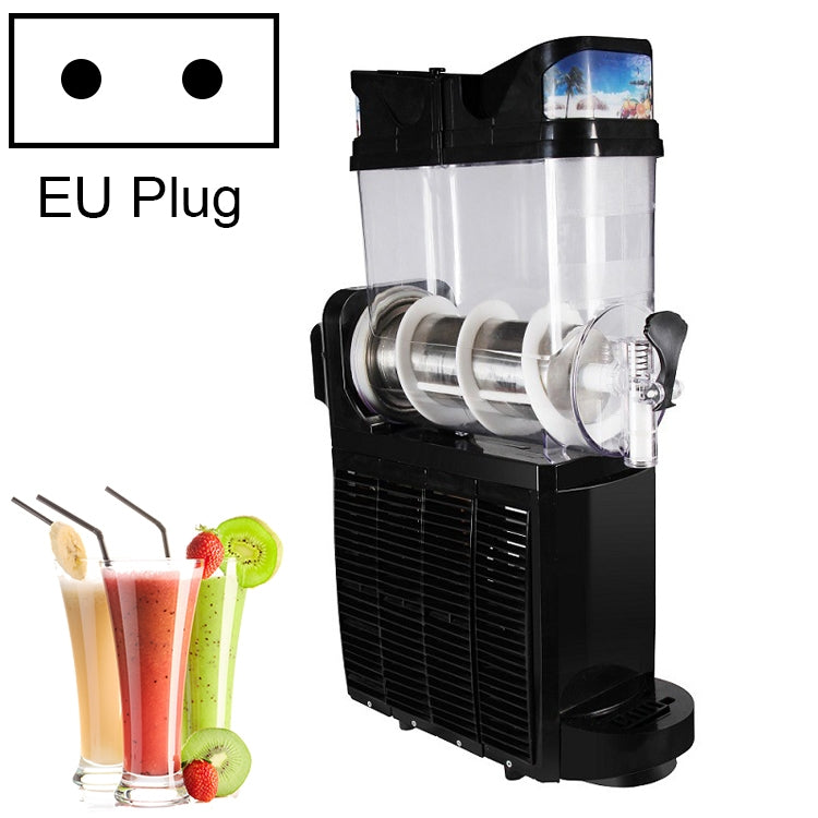 Single Cylinder Snow Melting Machine Large Capacity Smoothie Machine Milk Tea Shop Desktop Slush Fruit Juice Machine, US Plug, UK Plug, EU Plug, AU Plug