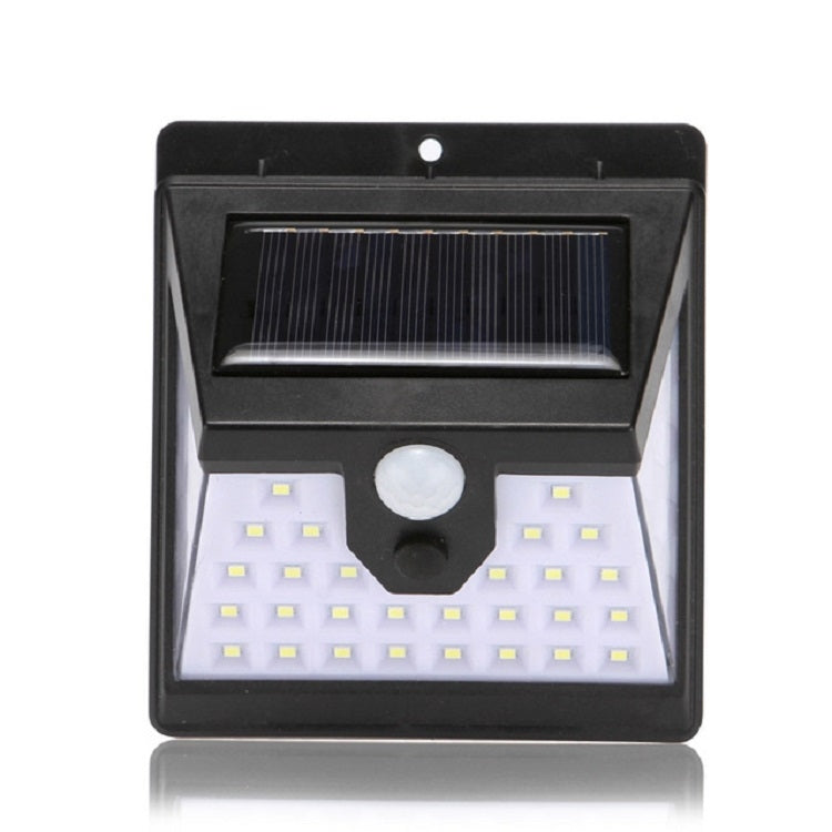 40 LEDs Solar Outdoor Body Induction Lamp IP65 Waterproof Wall Street Light, 40 LED